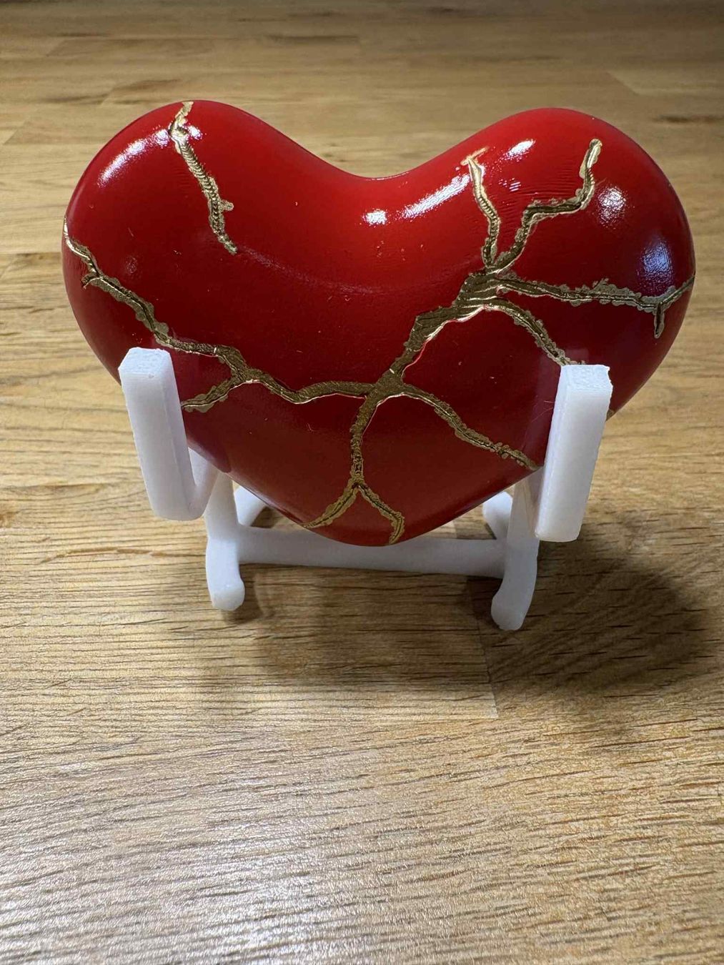 Tutte le decorazioni: Kintsugi-Herz (Rot) – Nuovo e nell'imballaggio originale da Fislisbach venduto da tam_t828 1