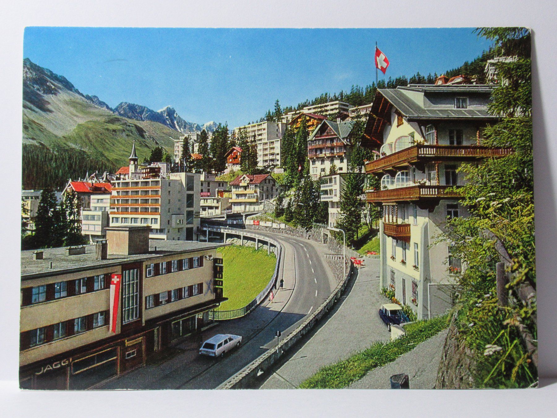 Cartoline postali: Arosa , Dorfstrasse 1979 – Usato da Grenchen venduto da Bluemchen1900