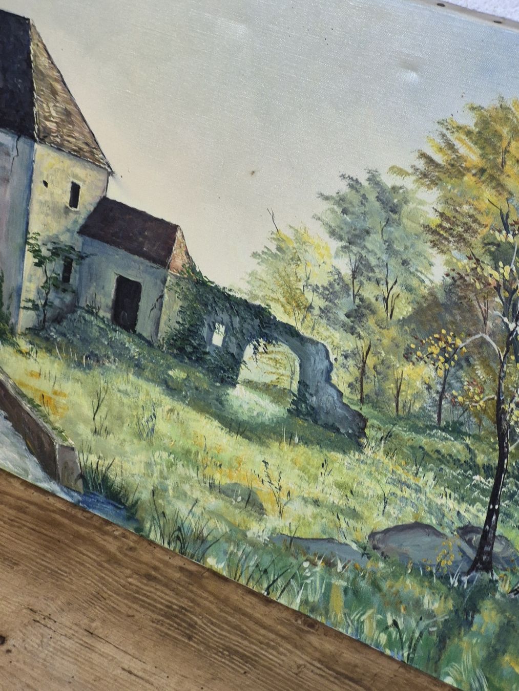 Gemälde: Oel Gemälde Mühle 1974  – Gebraucht aus Frauenfeld von mel_2gqy 1