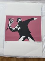 Banksy Flower Thrower Print