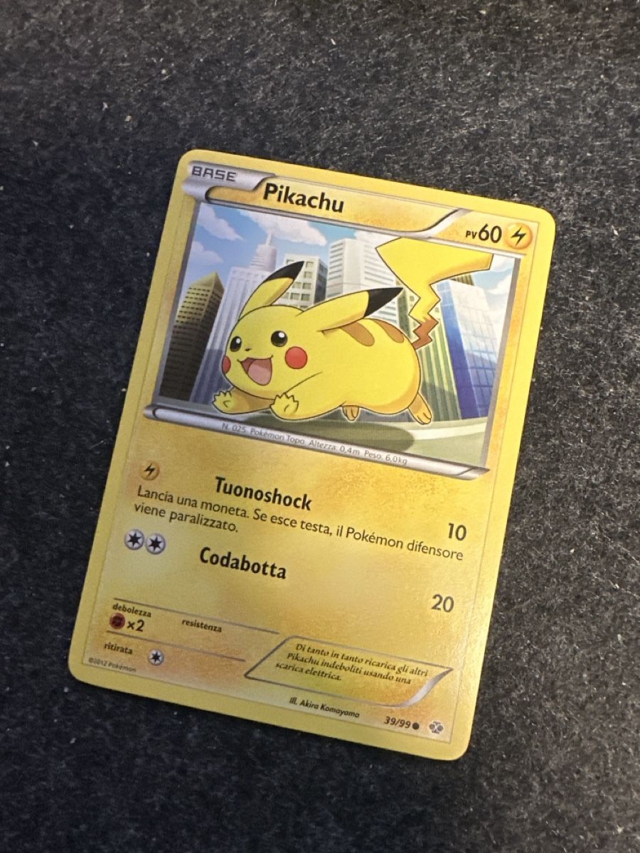 Pokémon Carte collezionabili: Pikachu Next Destinies 39/99 2012 – Usato da Uster venduto da Neonschwarz