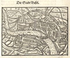 Basel  Holzschnitt 1593 sehr selten