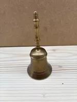 Tischglocke aus Messing mit Griff gebrauchter Zustand