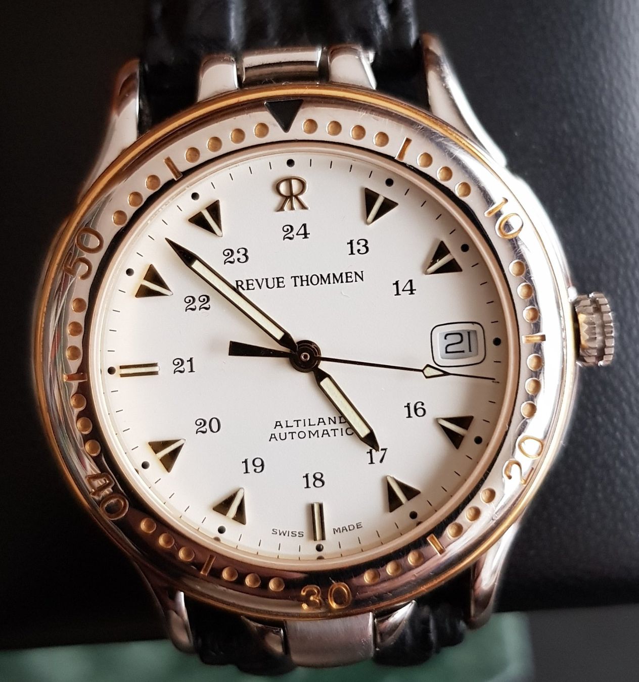 Revue Thommen Orologi: Revue Thommen Kompass Altimeter – Usato da Calpiogna venduto da Nerowolf
