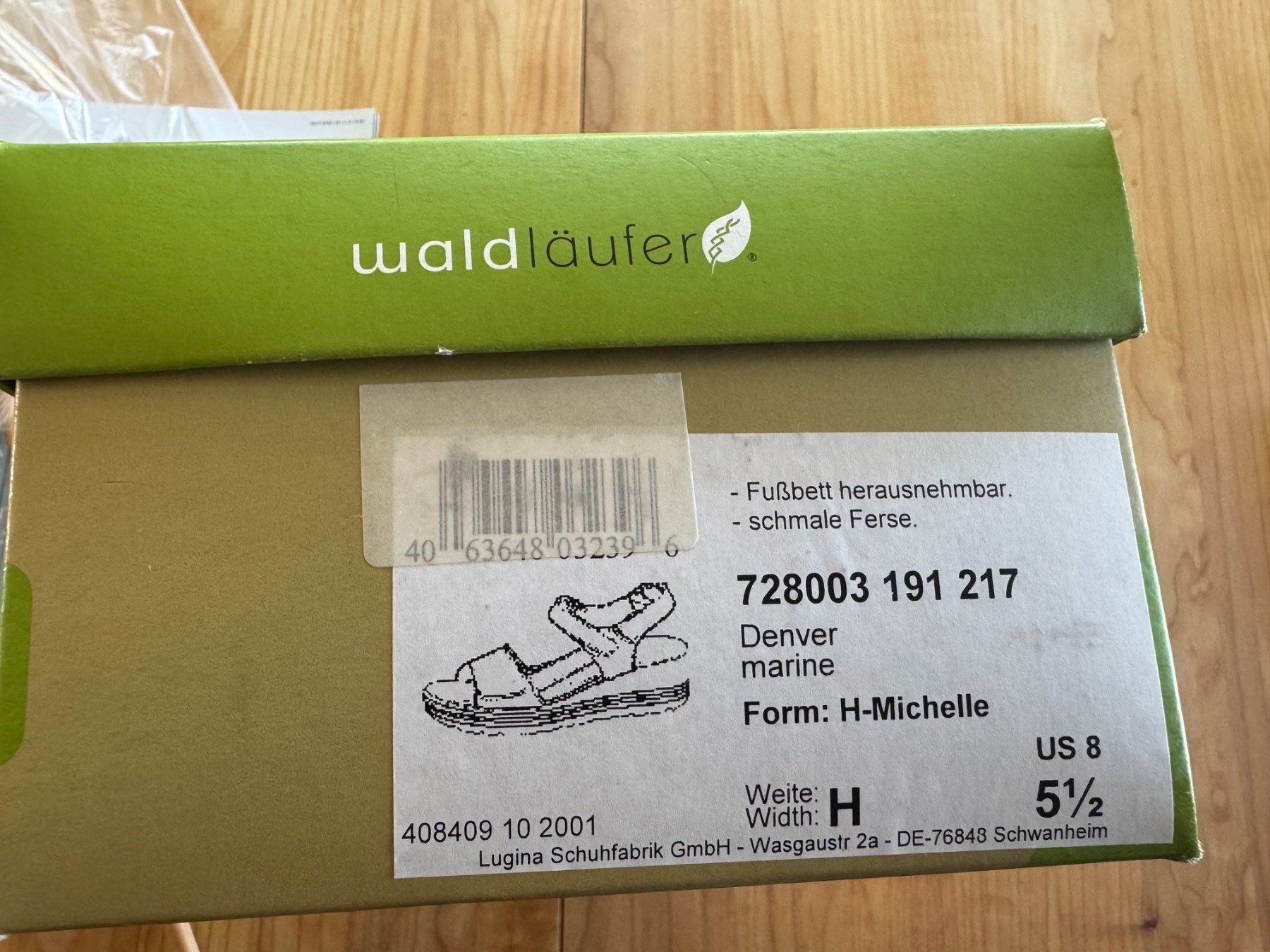 Damenschuhe: Sandale Waldläufer Grösse 38/39 – Gebraucht aus Kallnach von Abula 1
