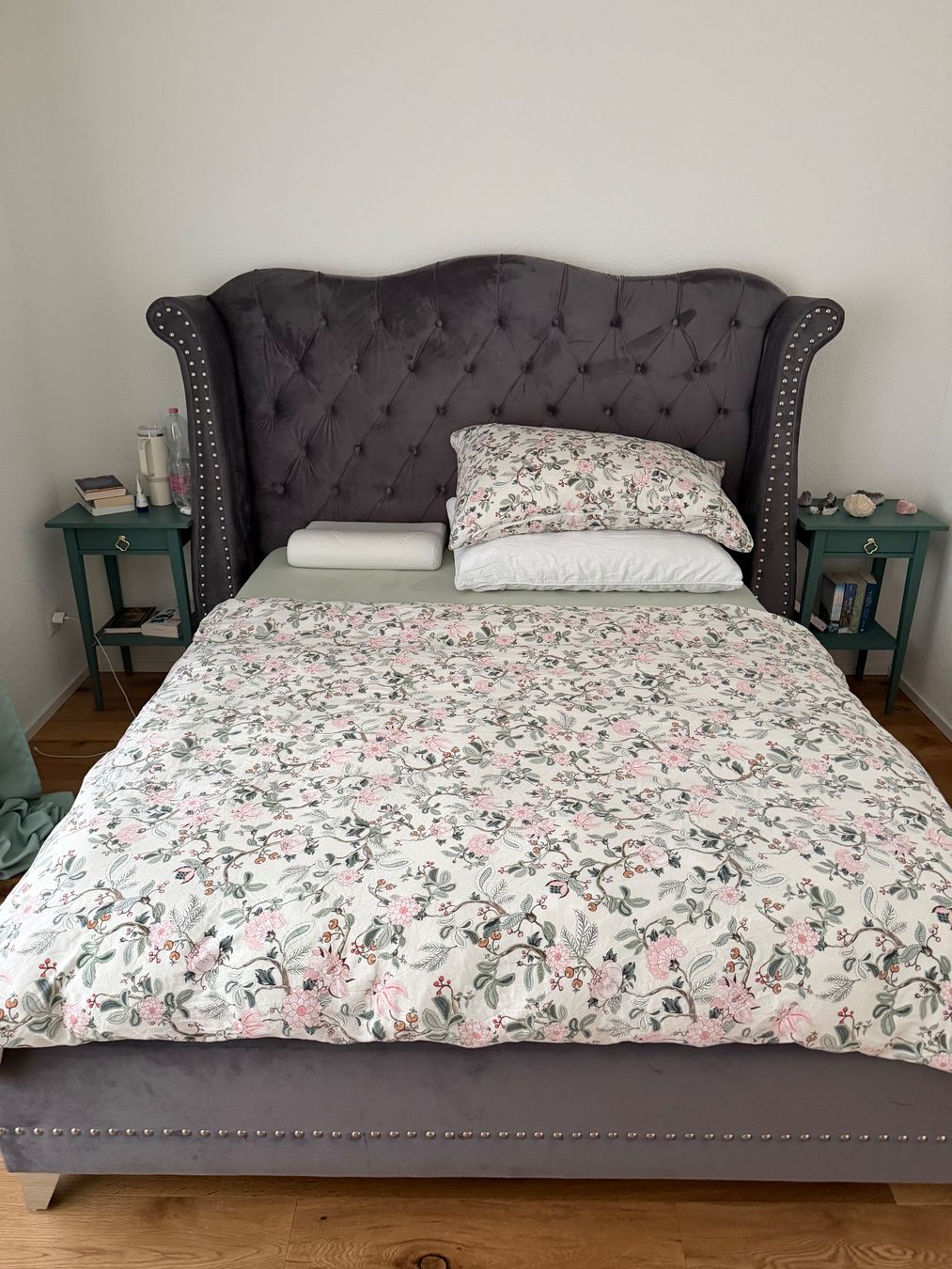 Beliani Letti: Bett 160x200cm aus Samtvelour – Usato da Berg TG venduto da lai_x7vy