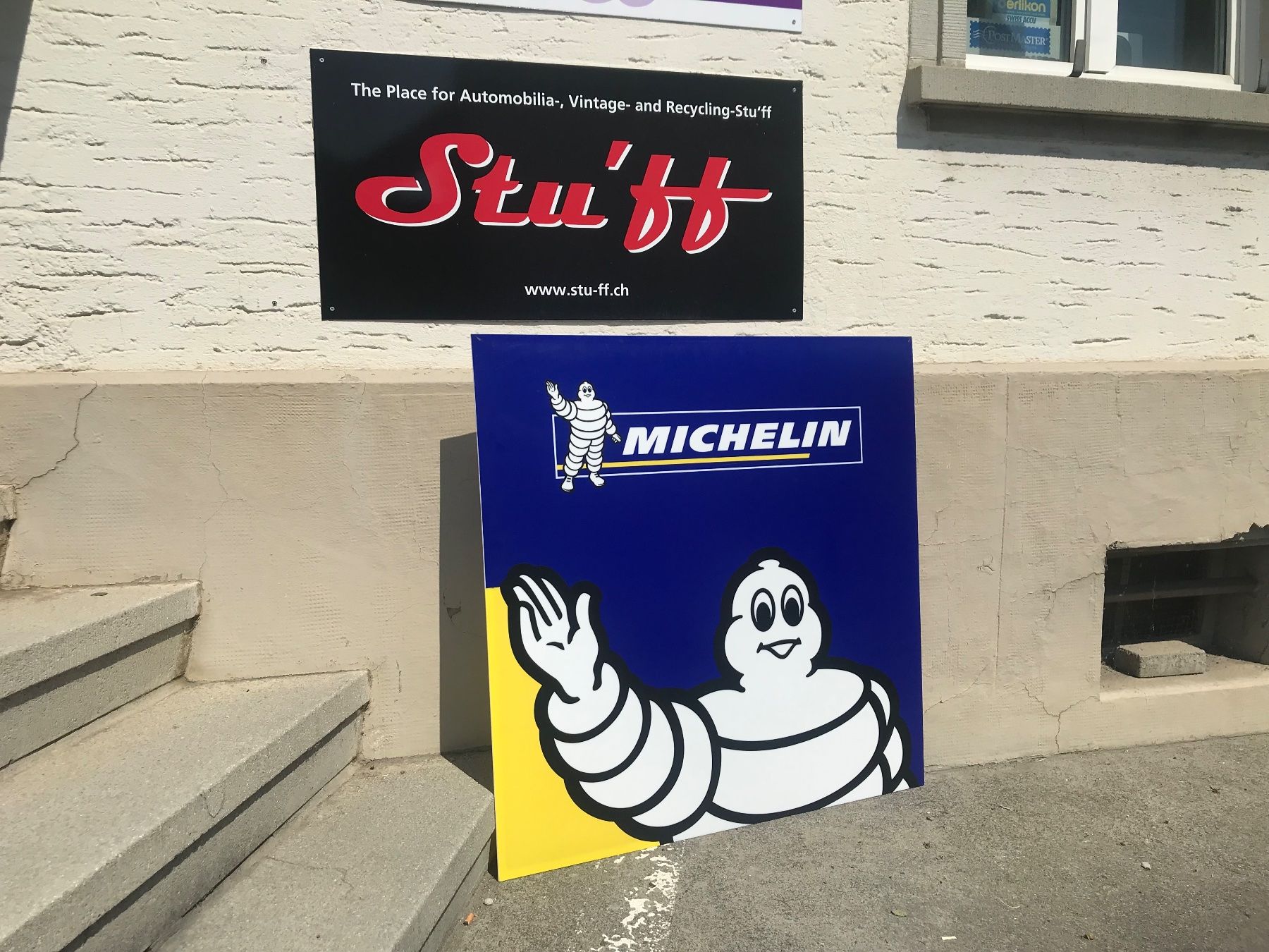 Michelin Insegne: Michelin - Leuchtreklame-Schild – Usato da Erlinsbach venduto da Stu-ff 8