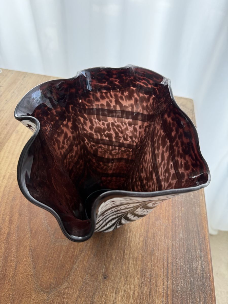 Vasi & Recipienti: Schwarz-weisse Fazzoletti Vase – Nuovo (secondo la descrizione) da Zürich venduto da cle_7zph 4