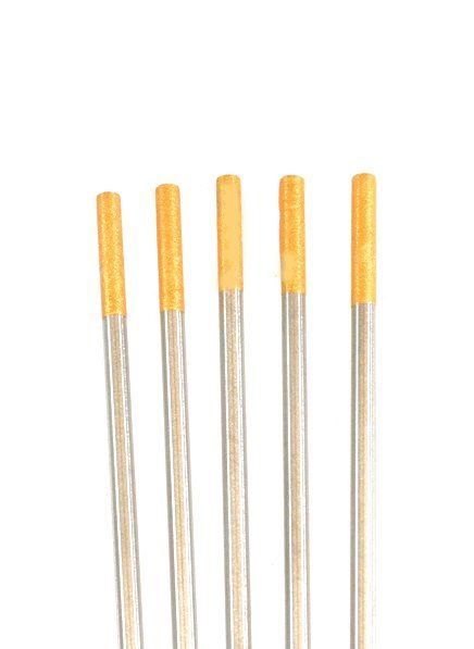 Produktbild von Wolframelektrode WL 15 Gold – 1,6 X 175 Mm, 10 Stück, Für WIG-Schweißen