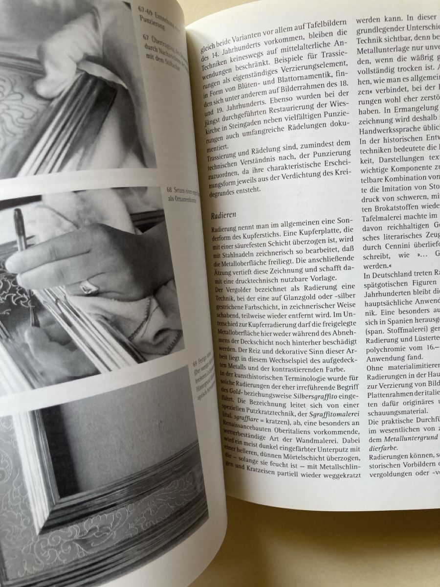 Libri: Fachbuch Vergolden Hans Kellner  – Usato da Zürich venduto da 000rk 4