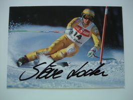 STEVE LOCHER (CH) AUTOGRAMMKARTE TOP