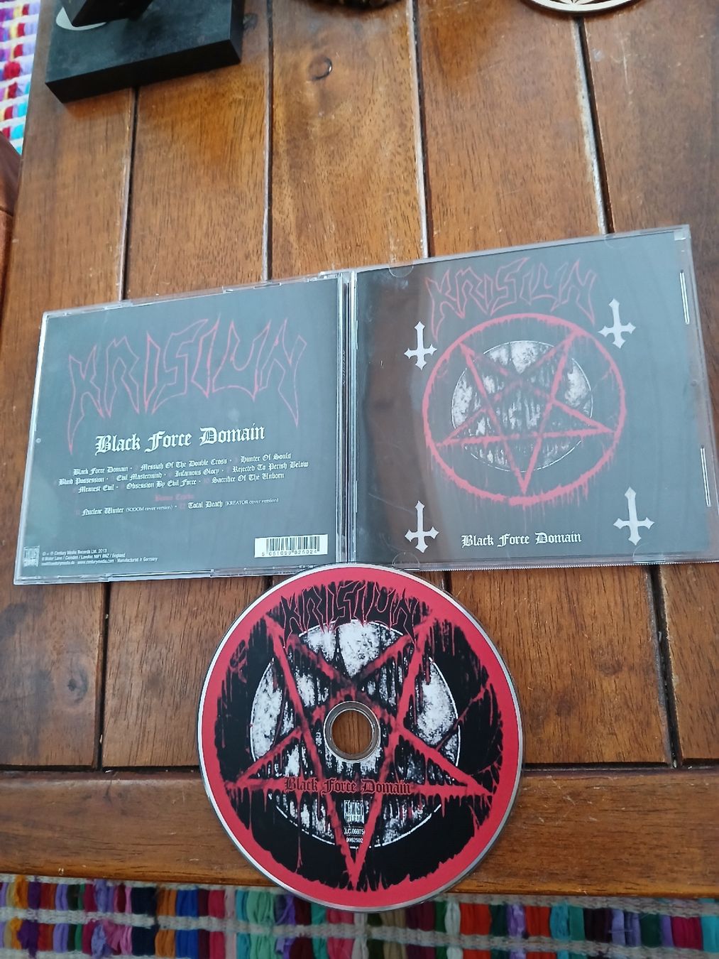 CD: krisiun- black... – Usato da St-Cergue venduto da VeganWarrior