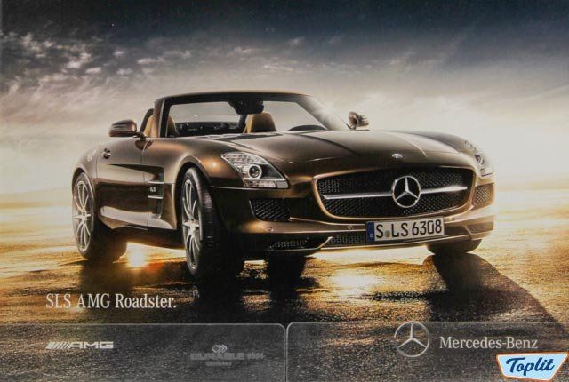 NEUWAGEN PROSPEKT - MERCEDES R197 SLS AMG ROADSTER - 2011 | Kaufen auf ...