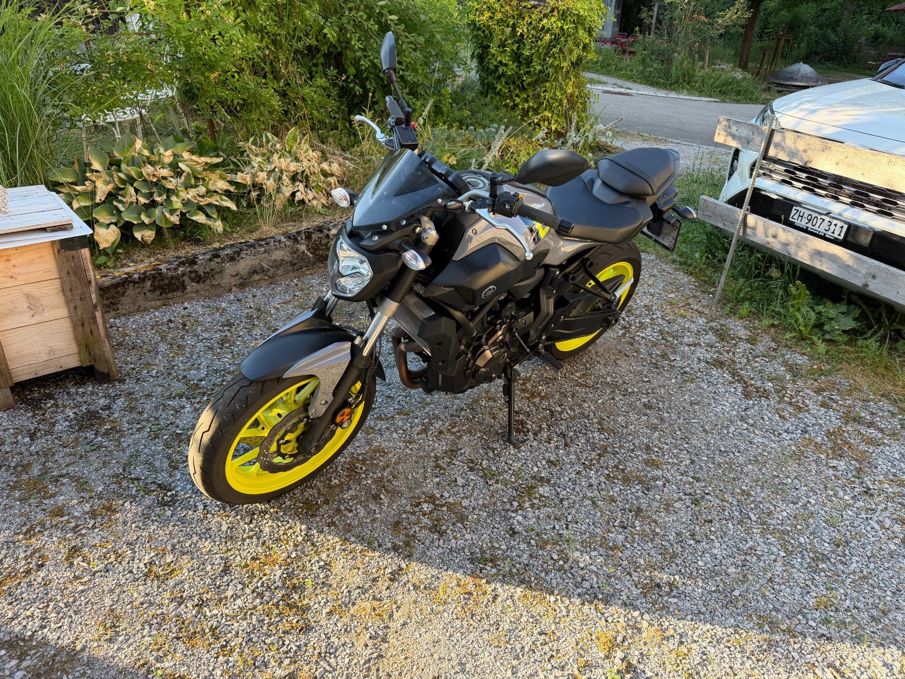 Yamaha Strada: Yamaha MT 07 | 2017 | 17822 km – Usato da Dübendorf venduto da tha_57ql 1