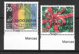 Serie 961 - 962 mit ET Vollstempel Bern 25.11.1998