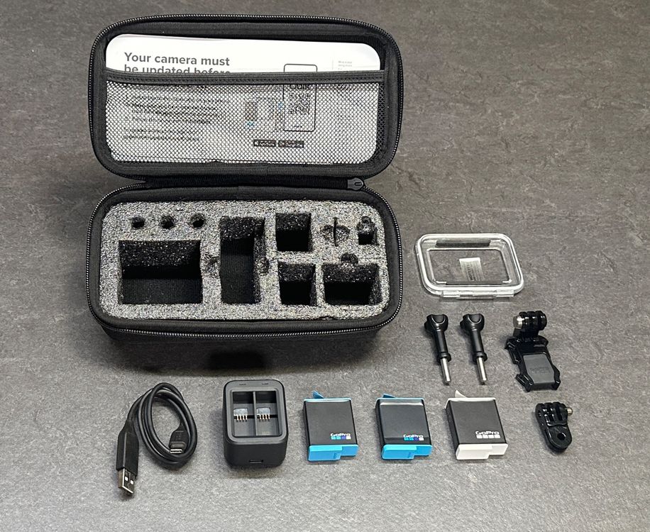 Batterie CITYORK 2000mAh Pour GoPro Hero 12/11/10/9 – Remplacement Haute Capacité, Indicateur De Charge Batterie De Rechange 2000mAh
