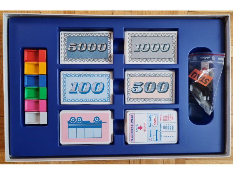 Spiele: Brettspiel "Auf Achse", Erstauflage – Gebraucht aus Zürich von Desmond01 2