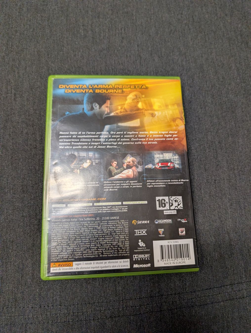 Giochi: The bourne conspiracy Microsoft Xbox 360 – Usato da Giubiasco venduto da Ticinerd 1