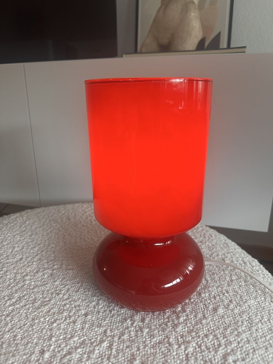 Ikea Lampade: Vintage Rote Ikea Lykta Lampe – Usato da Baden venduto da Marytumby 5