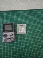 Game Boy Color transparent purple + Dr. Mario bundle