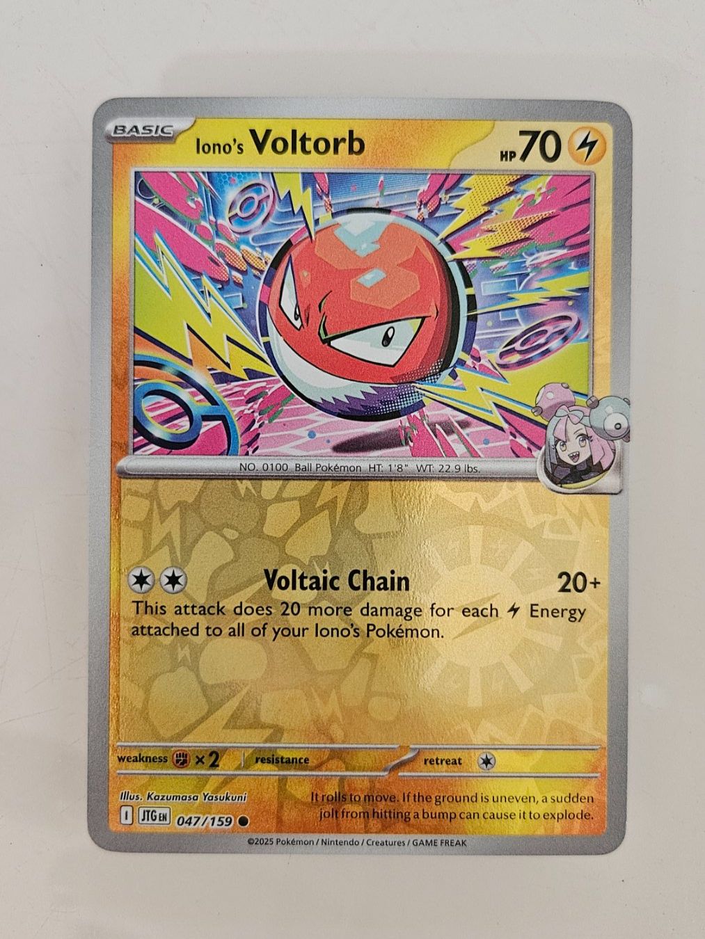 Pokémon Carte collezionabili: Voltorb 047/159 Pokémon Karte – Usato da Basel venduto da True_Hofer_Store
