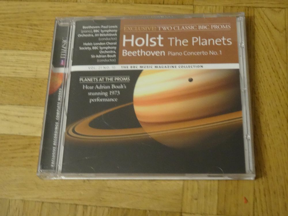 Beethoven - Piano Concerto No. 1 Holst the Planets CD (Gebraucht) in ...