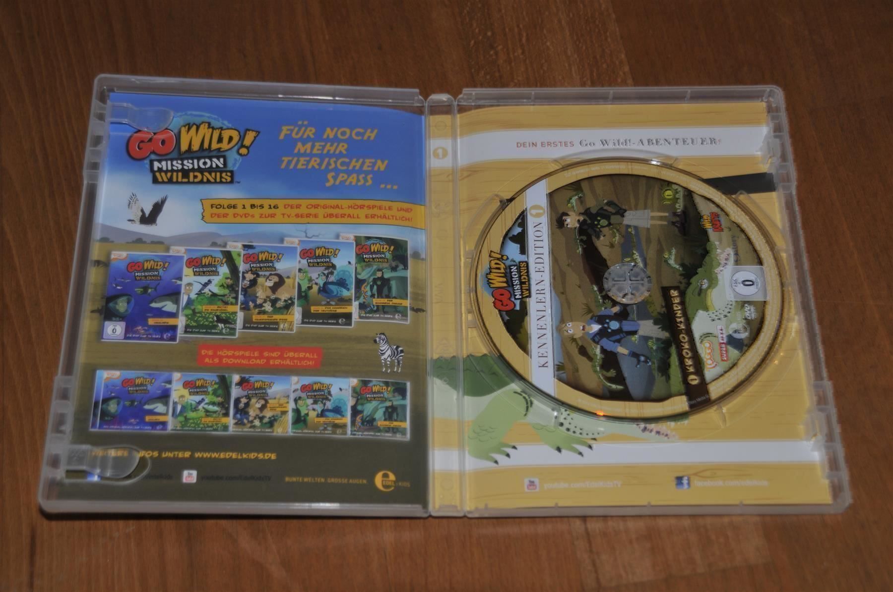 Tutti i DVDs: DVD: Go Wild, Mission Wildnis – Usato da Winterthur venduto da Schwestere 1