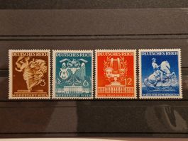 Deutsches Reich Briefmarken Mi 768 - 771 postfrisch