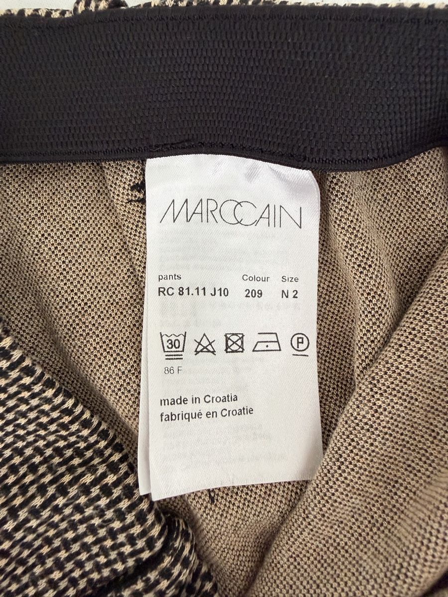 Marc Cain Pantaloni: Marc Cain Stoffhose gemustert N2 / ca. Gr. 36 – Usato da Winterthur venduto da marisole4 4