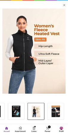 Gilet chauffant ORORO neuf 