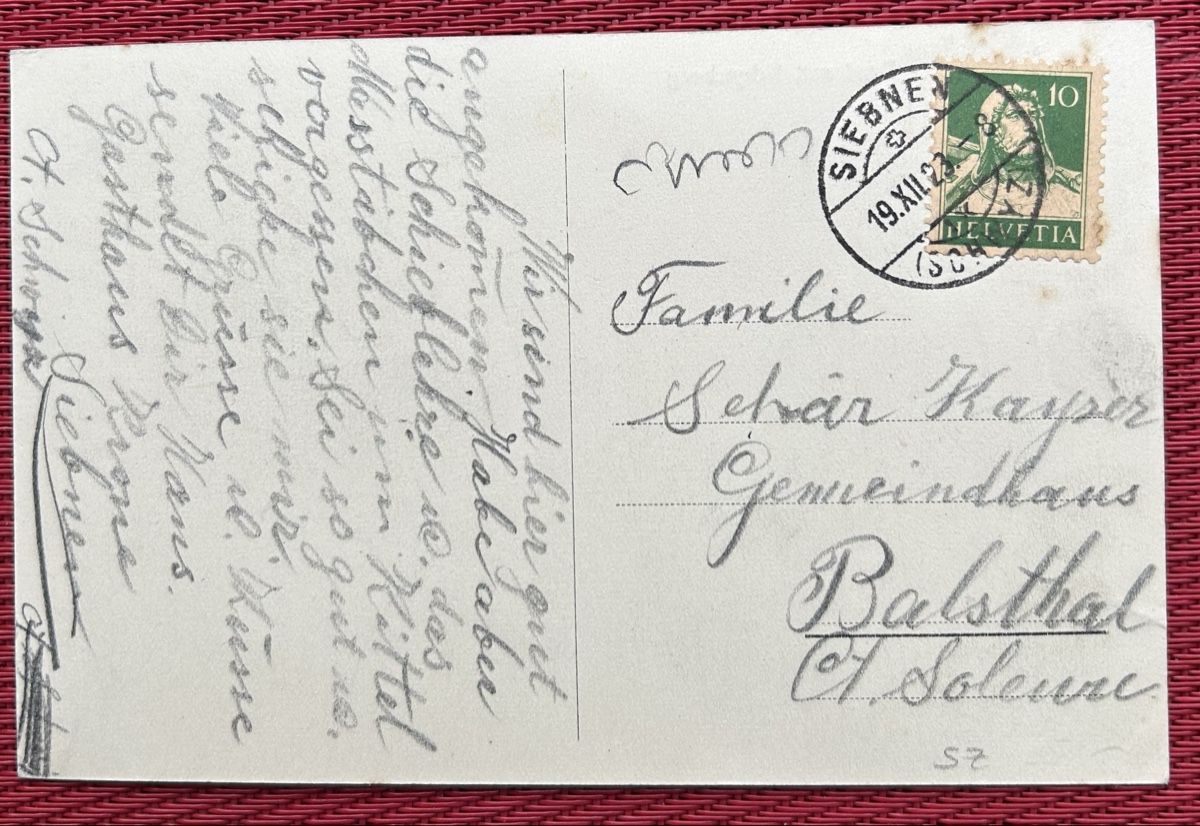 Cartoline postali: AK Innerwäggital – Usato da Horw venduto da Tellbub 1