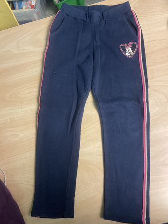 Blaue C&A Minnie Maus Trainerhose Gr.134