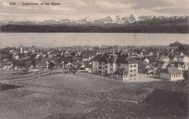 Colombier poste de campagne 1916 ECOLES MILITAIRES COLOMBIER