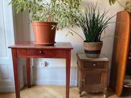 Charmante petite console / table d’appoint ancienne