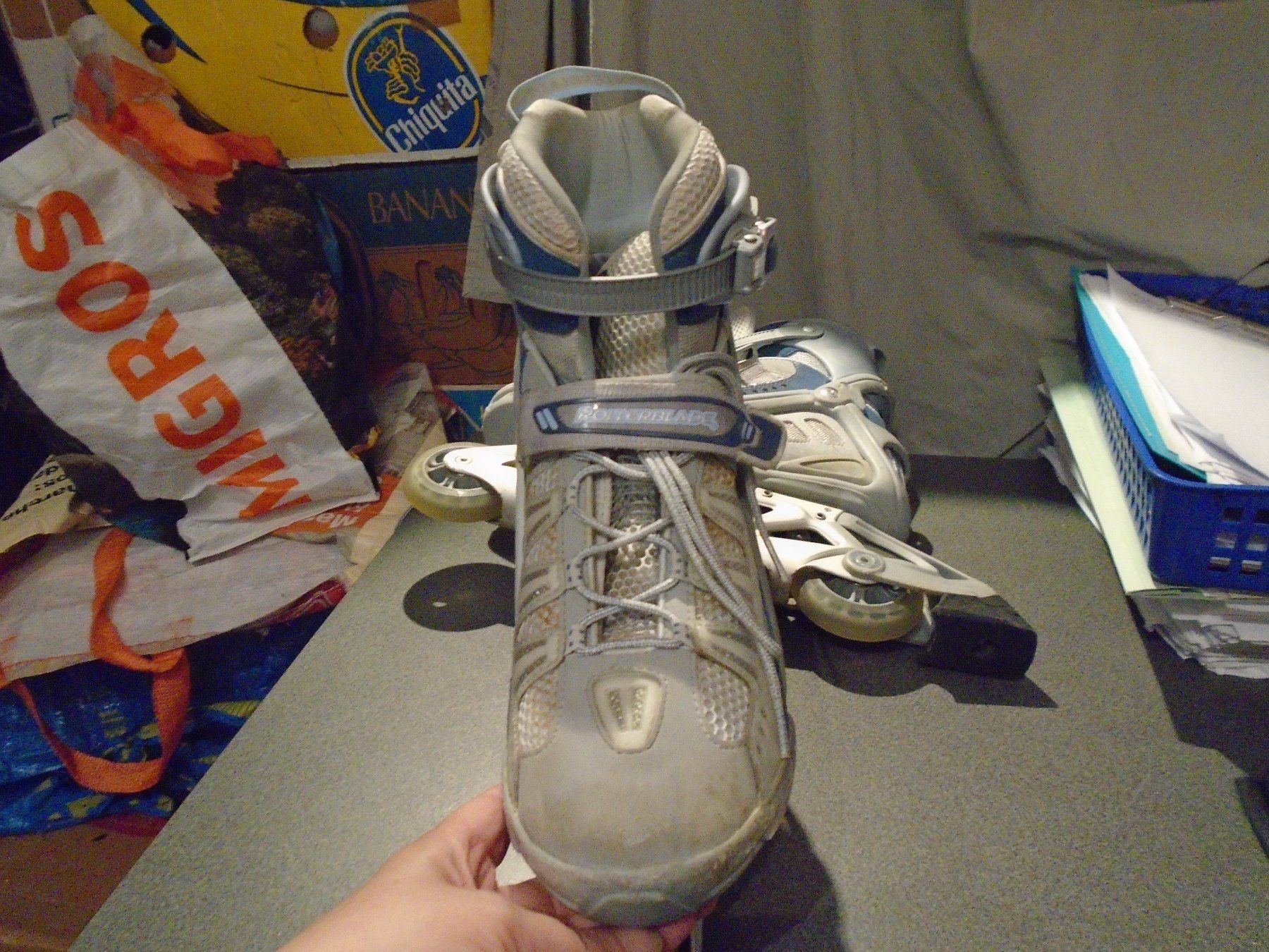 Inline-Skating & Rollschuhe: Rollerblade Grösse 42, grau/blau – Gebraucht aus Zürich von Motzkuh 1