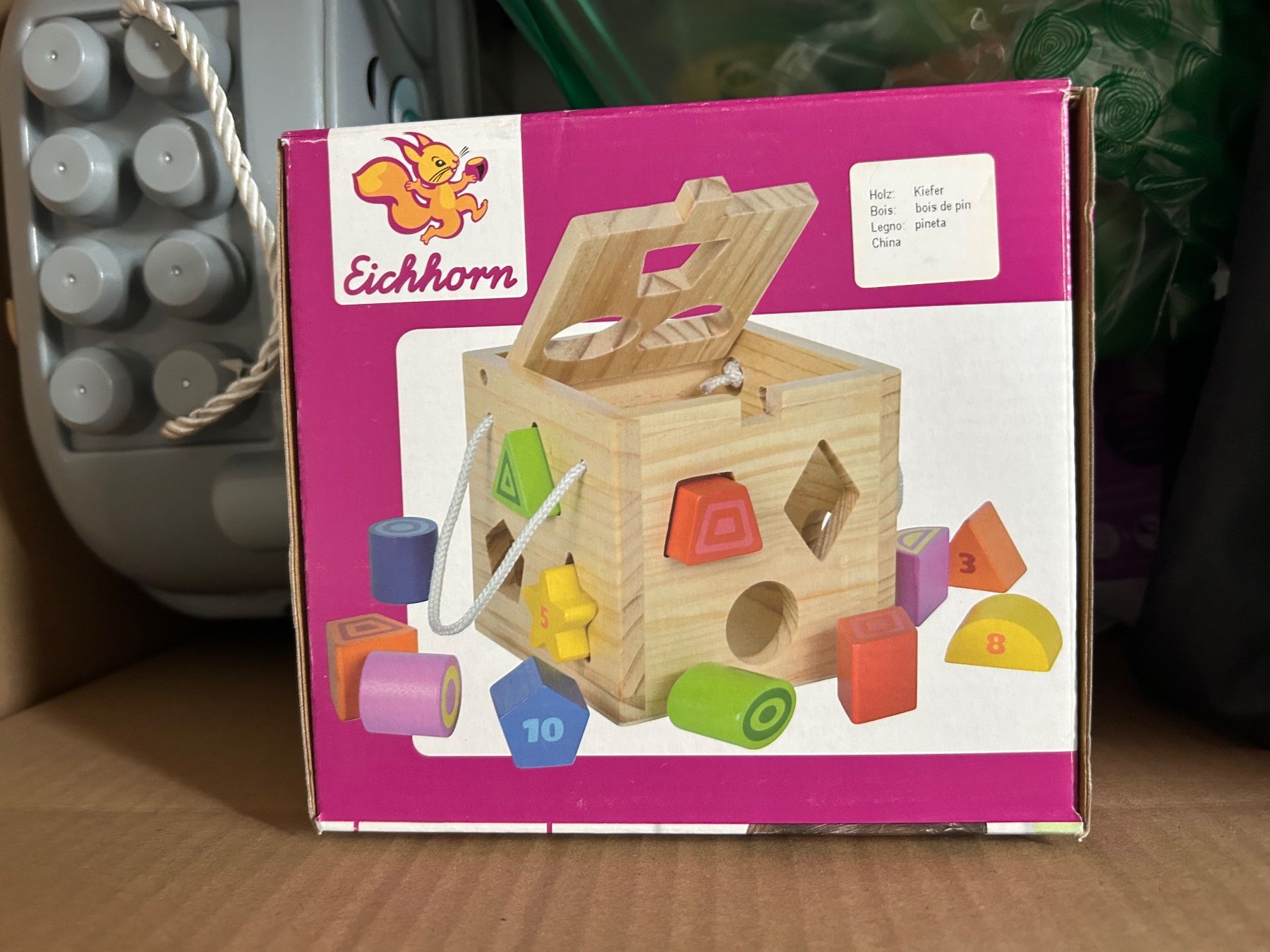 Eichhorn Giochi: Eichhorn Holz Formensteckspiel – Nuovo (secondo la descrizione) da Schlieren venduto da tam_66h7 3
