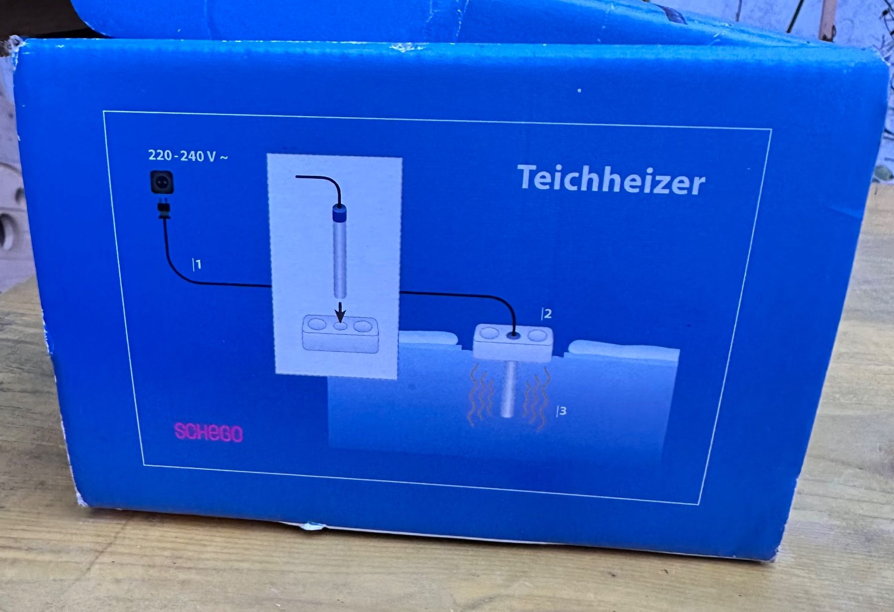 Radiatori: Schego Teichheizer 100W (neu) 10m Kabel – Nuovo (secondo la descrizione) da affoltern am albis venduto da bakee 2