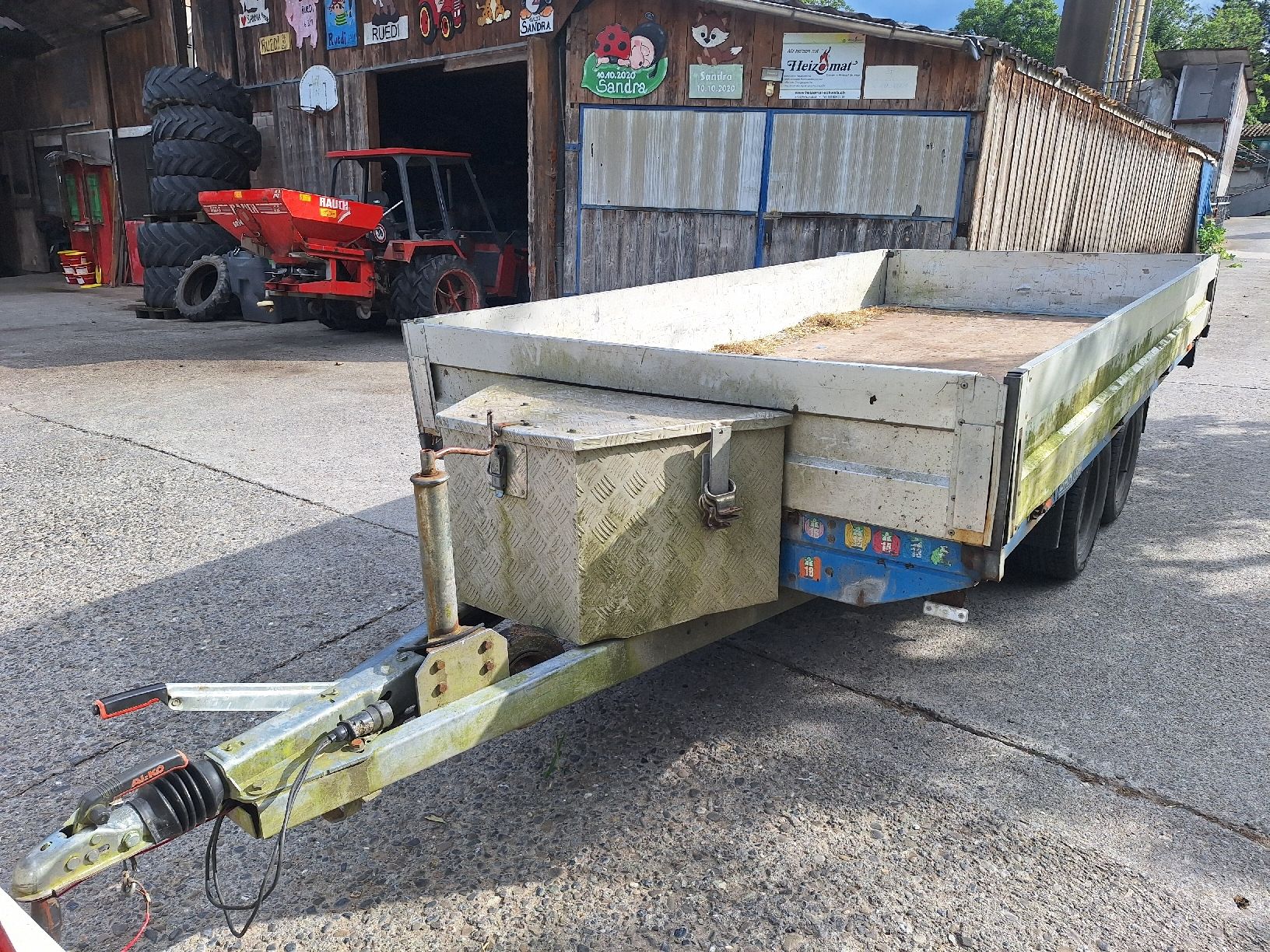 Barthau Rimorchi: Barthau Autoanhänger 2T – Usato da Meierskappel venduto da WEBER011 2