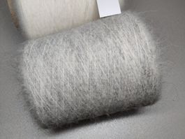 Alpaka Baby Suri von Filitaly Lab 400g grigio melange