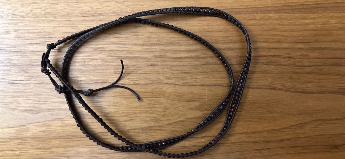 Bracciali & Braccialetti: Leder Bracelet HÄMATTIT – Nuovo (secondo la descrizione) da Fraubrunnen venduto da Vpeck 2