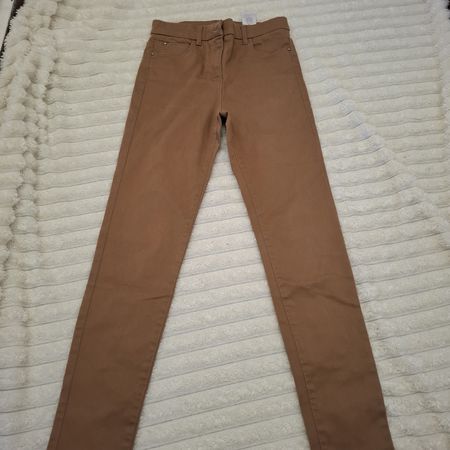 CAROLL pantalon femme marron camel taille 38