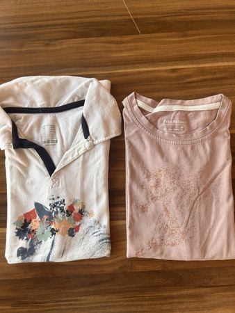2 T-Shirts Grösse 14 Jahre 1x Decathlon 1x Felix Bühler