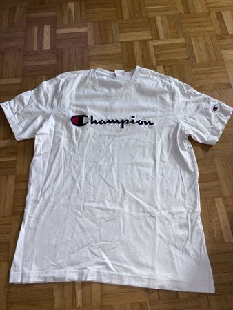 Champion T-Shirt, Weiss, Top Zustand, Sommer Sale!