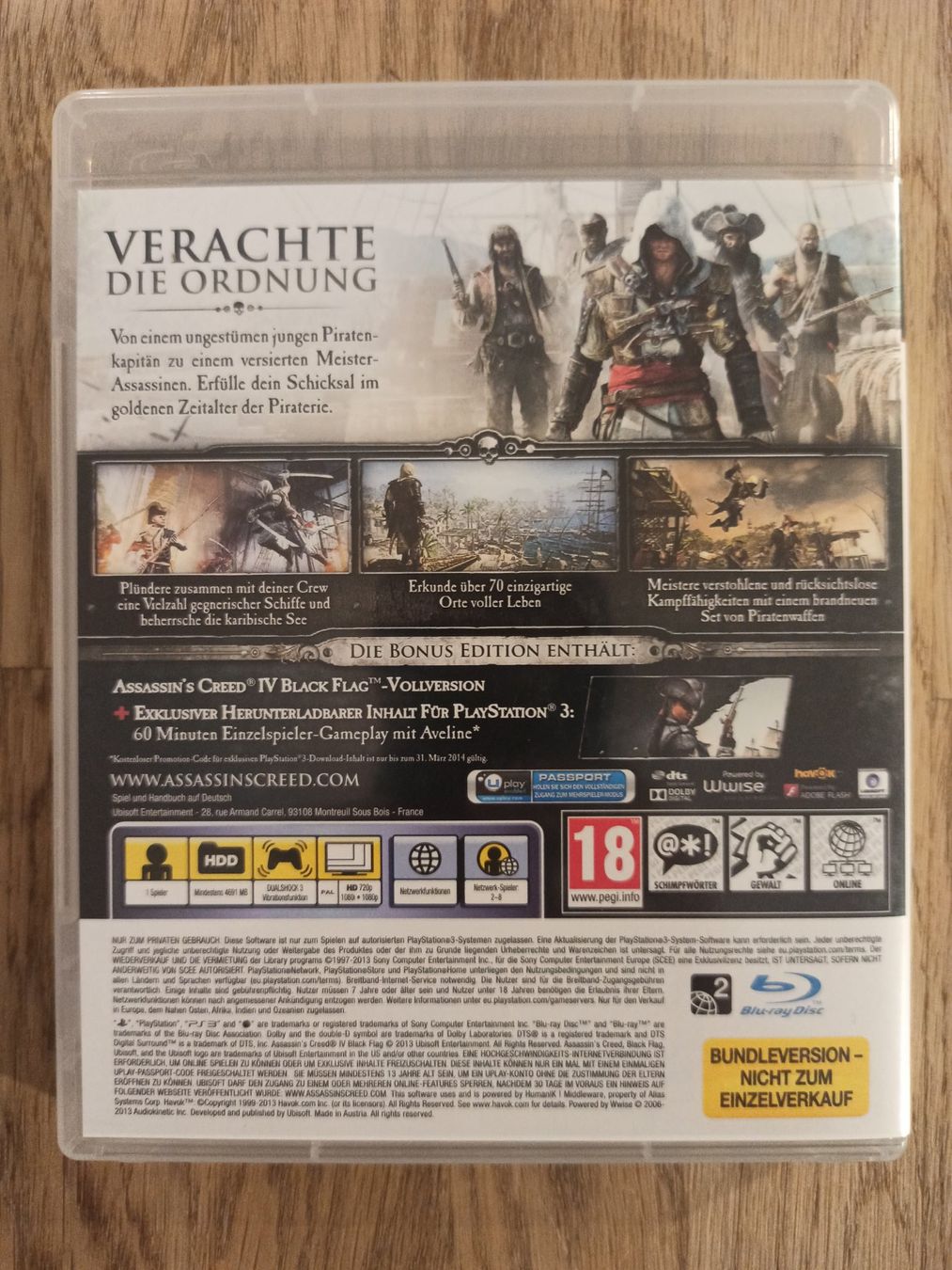 Giochi: Assassin's Creed IV Black Flag PS3 – Usato da Oberweningen venduto da mar_87mx 1