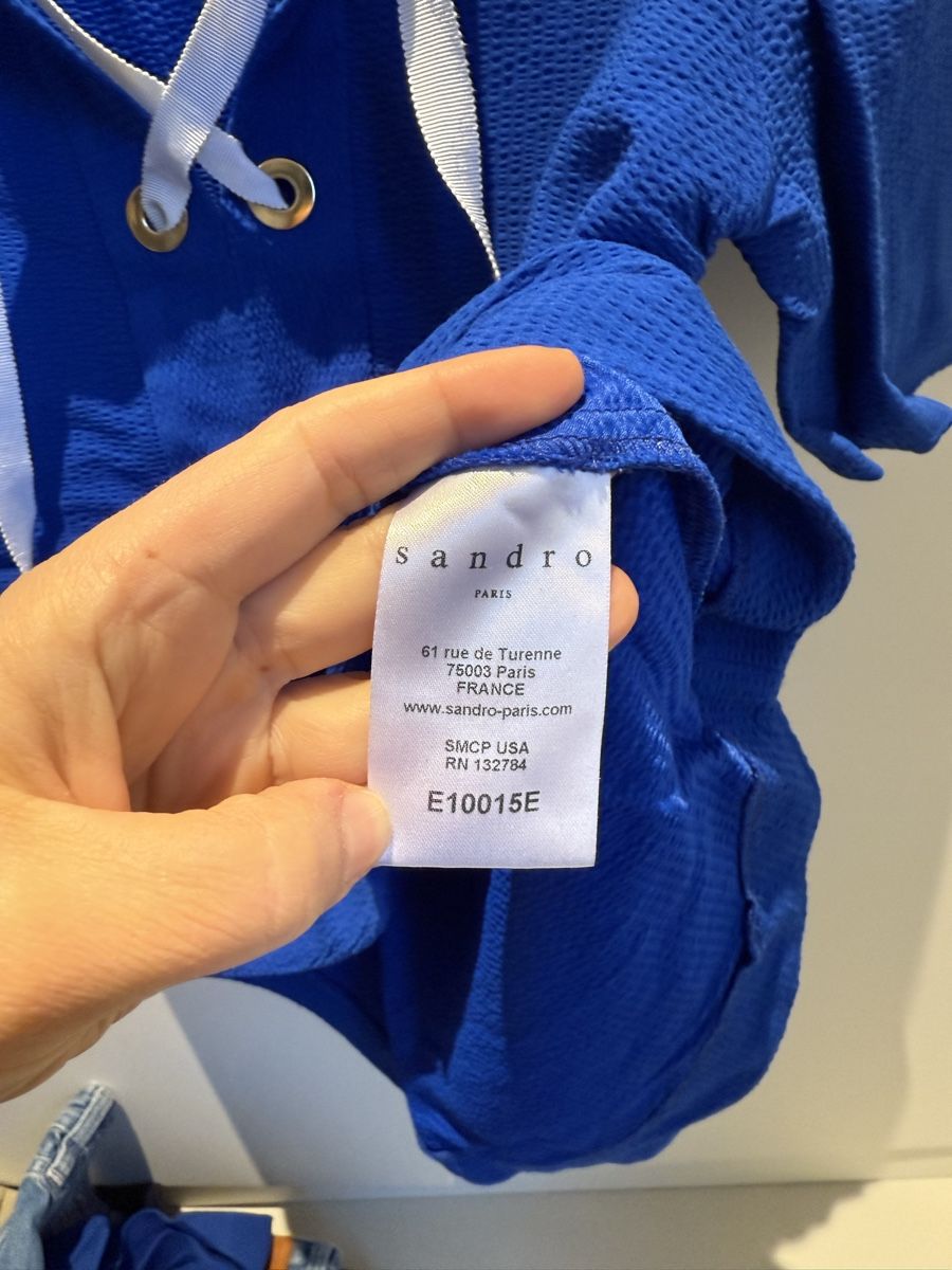 Sandro Tops: Sandro royal blue top size XS - S – Neu (gemäss Beschreibung) aus Bovernier von jba_cr9f 2