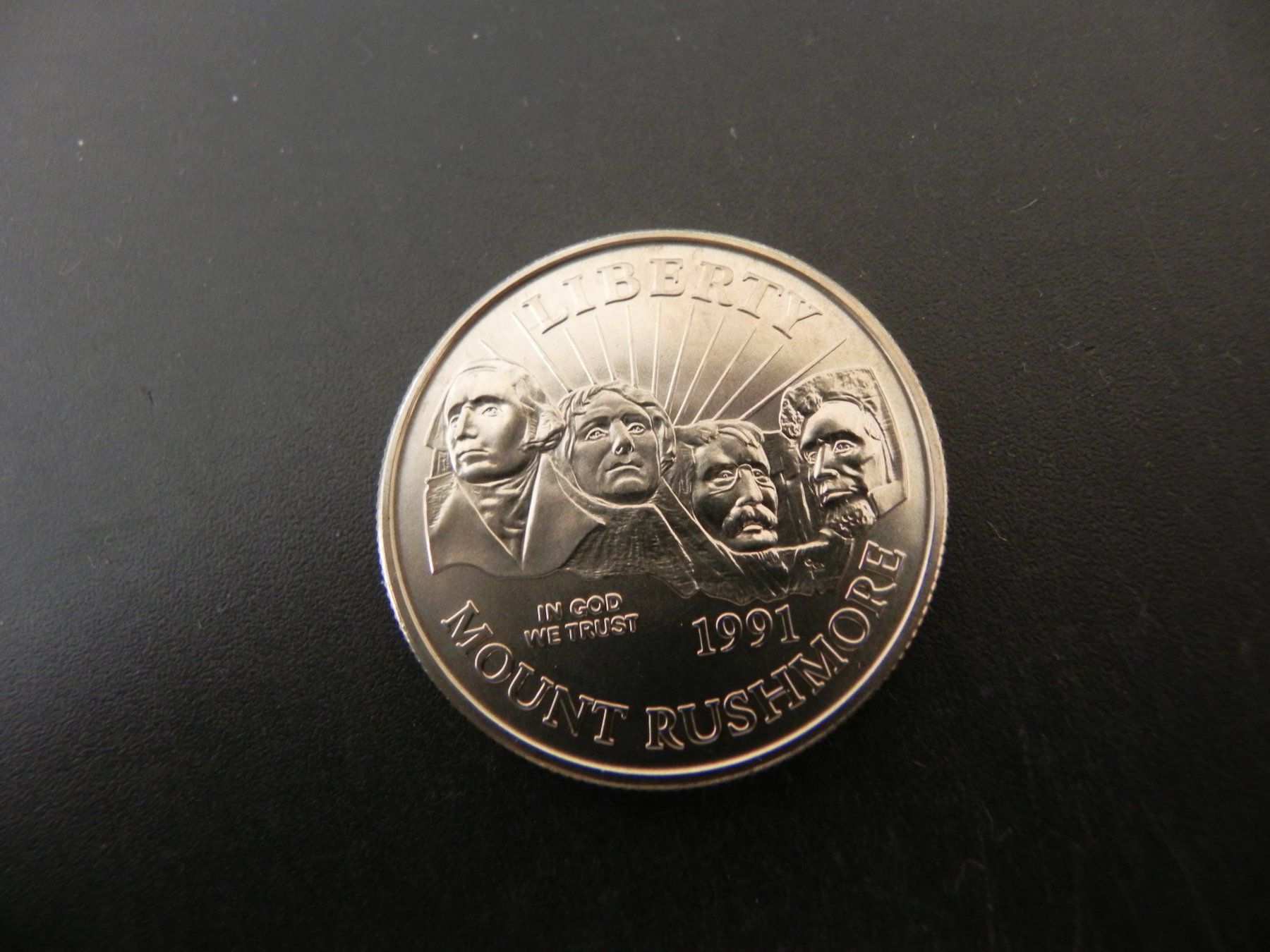 Tutti le monete: USA 1/2 Dollar 1991 - Mount Rushmore – Usato da Biel/Bienne venduto da Gogolozi