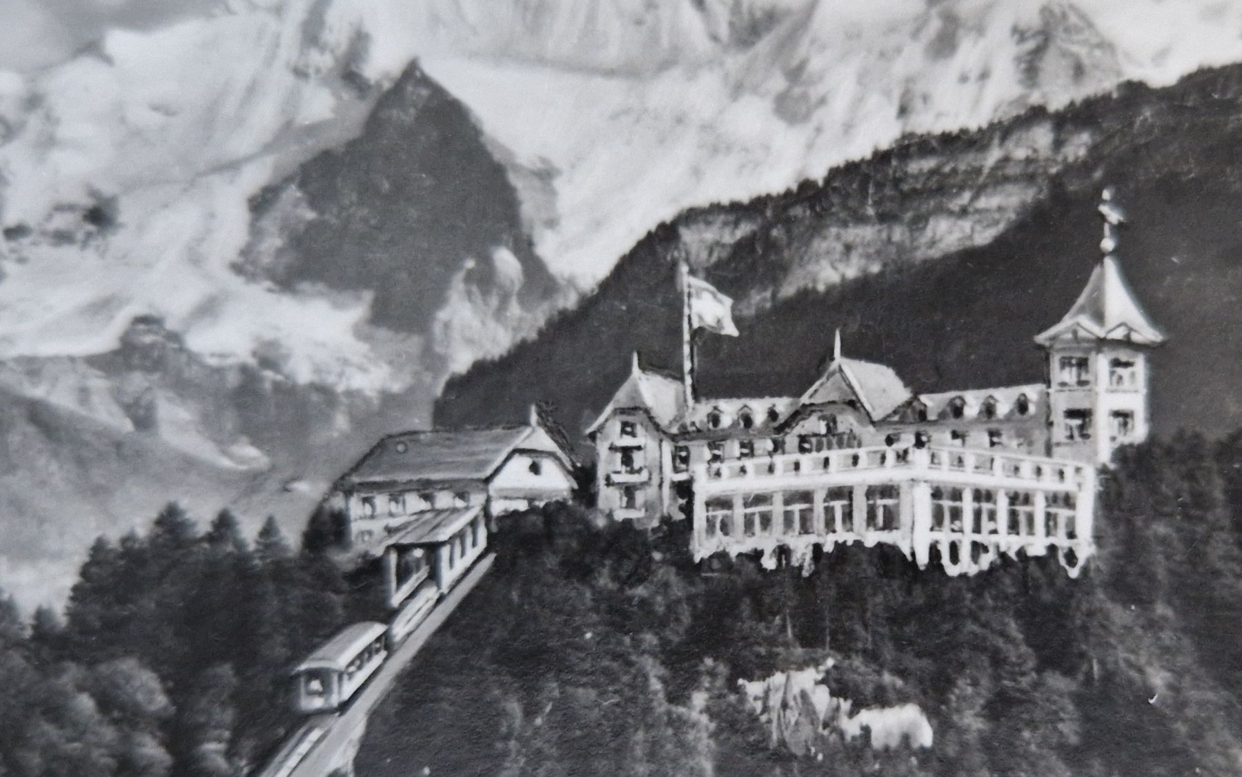 Cartes postales: Standseilbahn Heimwehfluh 1932 – D'occasion à Ebikon par Donar50 2