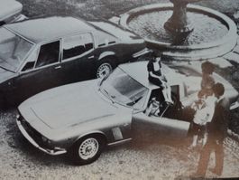 Prospekt Postkarte Iso Rivolta mit Rivolta und Grifo
