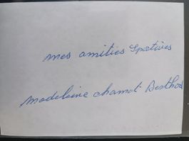 Madeleine Chamot-Berthod - CH Olympiasiegerin 1956