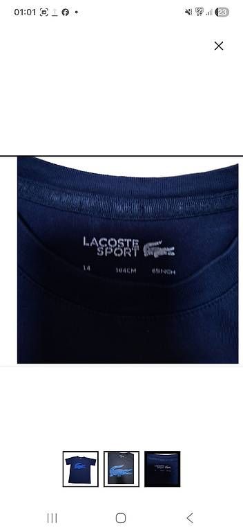 T-Shirts: Lacoste T-shirt – Gebraucht aus Wetzikon ZH von cet_6fbf 2